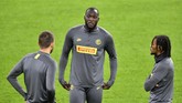 Romelu Lukaku menjadi salah satu andalan skuat Nerazzurri pada musim ini, namun mantan pemain Manchester United itu belum mencetak gol di Liga Champions. (AP Photo/Martin Meissner)