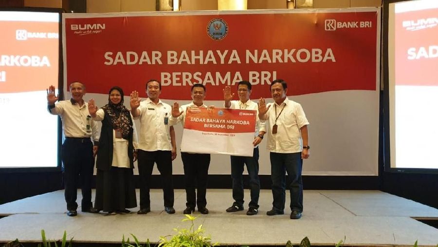 BRI mengajak generasi muda menjauhi narkoba, sebagai upaya proteksi dini dan peningkatan kualitas sumber daya manusia (SDM).