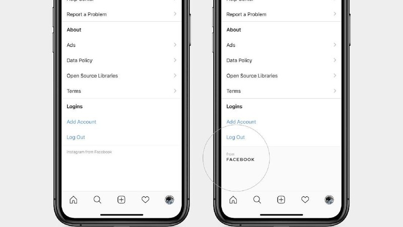 Branding baru Facebook dirancang untuk kejelasan, menggunakan tipografi khusus serta huruf besar untuk membuat perbedaan visual antara perusahaan dan aplikasi.