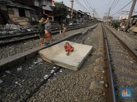 Tok! Rumah Kumuh Bantaran Rel Senen dan Tanah Abang Jadi Rusun 15 Juni