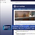 Mantap! Saham Bank Artos Kembali Melesat 24,71%