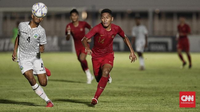 Timnas Indonesia U-19 Unggul Atas Timor Leste di Babak I