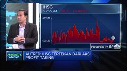 Sesi I, Aksi Profit Taking Dorong Pelemahan IHSG