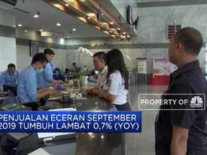 Penjualan Eceran September 2019 Tumbuh Melambat