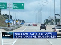 Wah! Tarif 18 Ruas Tol akan Naik pada Akhir 2019