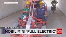 VIDEO: Mobil Mini 'Full Electric' Karya Siswa SMK NU 1 Maarif