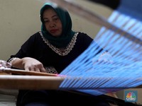 Melihat Semangat Pengrajin Tenun Betawi di Rusun Jatinegara