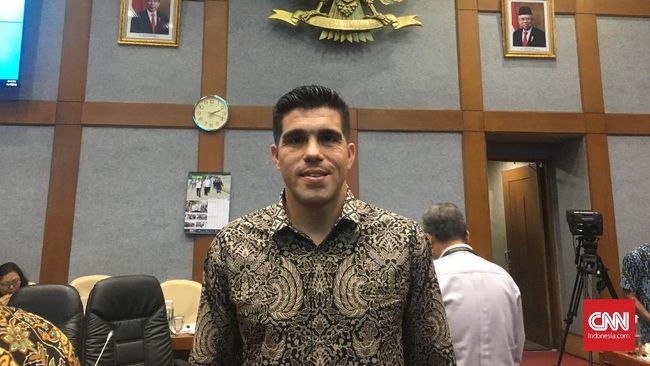 Hampir Jadi WNI, Beltrame Gugup Tampil di Depan DPR