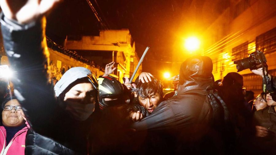Demonstrasi kembali terjadi di La Paz, Bolivia dan berlangsung ricuh.