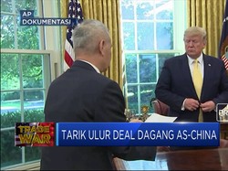 Maju-Mundur Deal Dagang AS-China Terhambat Lokasi