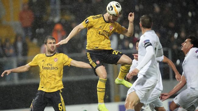 Hasil Liga Europa: Arsenal Ditahan Imbang Tim Juru Kunci