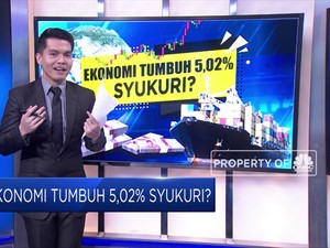 Ekonomi Indonesia Tumbuh 5,02%, Disyukuri Nggak Nih?