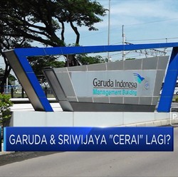 Loh! Garuda & Sriwijaya 'Cerai' Lagi?