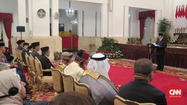 Jokowi-Ma'ruf Gelar Maulid Nabi Muhammad di Istana Negara