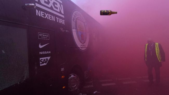 Man City Takut Bus Tim Kembali Diserang Fan Liverpool