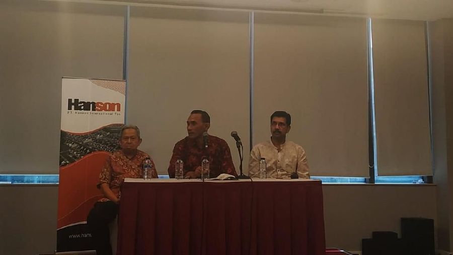 Bursa Efek Indonesia (BEI) menghentikan sementara (suspensi) perdagangan saham Hanson.