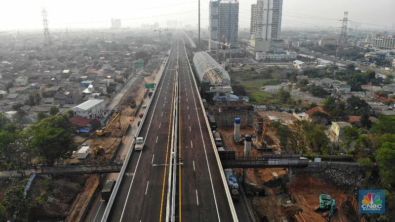 Rencannya Presiden Joko Widodo akan meresmikan jalan Tol Jakarta-Cikampek (Japek) II Elevated itu besok, Kamis (12/12/2019).