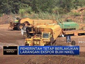 Pemerintah Tetap Berlakukan Larangan Ekspor Bijih Nikel