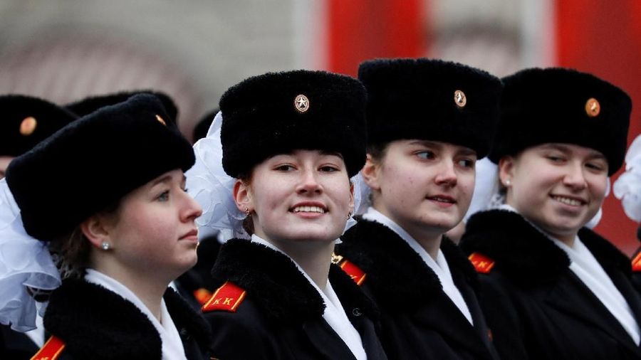 Rusia adakan parade militer untuk memperingati perjuangan di tahun 1914 silam