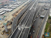 Besok Mau Diresmikan Jokowi, Ini Penampakan Tol Layang Japek
