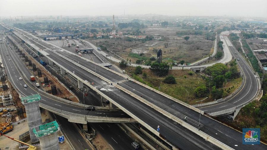Rencannya Presiden Joko Widodo akan meresmikan jalan Tol Jakarta-Cikampek (Japek) II Elevated itu besok, Kamis (12/12/2019).