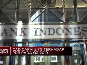 CAD Triwulan III-2019 Capai USD 7,7 Miliar