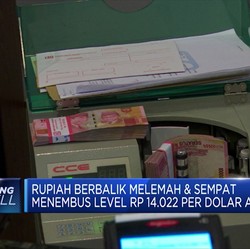 Rilis Neraca Pembayaran, Rupiah Melemah