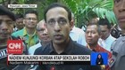 VIDEO: Nadiem Kunjungi Korban Atap Sekolah Roboh