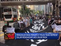 Aksi Long March di Hong Kong