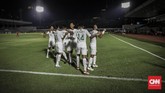 Timnas Indonesia U-19 hanya butuh hasil imbang melawan Korea Utara di laga terakhir untuk menggenggam tiket lolos ke putaran final Piala Asia U-19 2020. (CNN Indonesia/Bisma Septalisma)