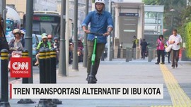 VIDEO: Tren Transportasi Alternatif di Ibu Kota