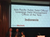 RI Raih Penghargaan Public Debt Management dari GlobalMarkets