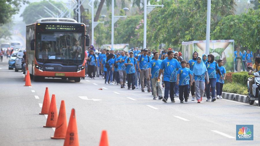 Peserta Family Day merupakan pegawai PT PLN (Persero).