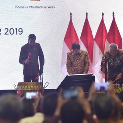 Melihat Kemeriahan Rakernas Kadin Bidang Infrastruktur
