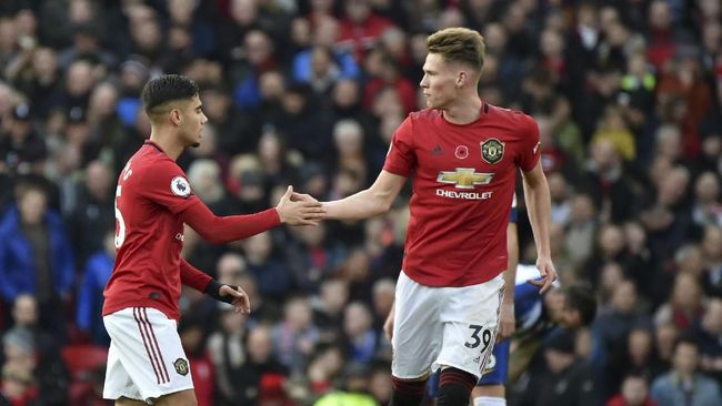 Babak I Liga Inggris: MU Unggul 2-0 atas Brighton & Hove