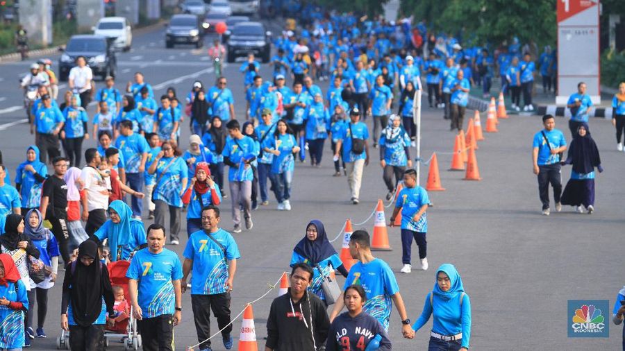 Peserta Family Day merupakan pegawai PT PLN (Persero).