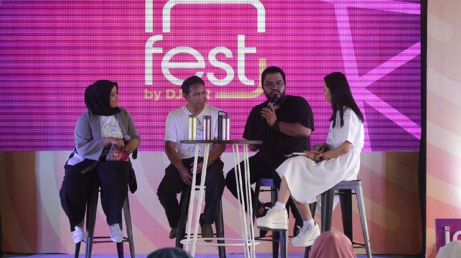 DJPPR Kementerian Keuangan menutup rangkaian kegiatan InFest 2019 di Balikpapan dengan Talkshow