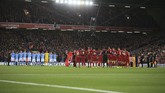 Liverpool menjamu Manchester City dalam laga Liga Inggris di Anfield, Minggu (10/11). (AP Photo/Jon Super)