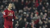 Liverpool makin kokoh di puncak klasemen Liga Inggris. The Reds kini unggul delapan angka dari Leicester City dan Chelsea. (AP Photo/Jon Super)
