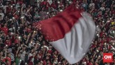 Setelah menjalani dua laga awal di Stadion Madya, Timnas Indonesia U-19 menjamu Korea Utara U-19 di Stadion Utama Gelora Bung Karno. (CNN Indonesia/Bisma Septalisma)