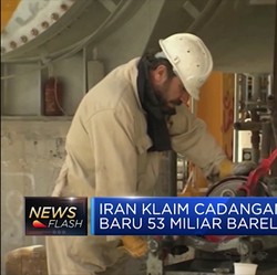 Keren! Iran Temukan Sumur Minyak Baru