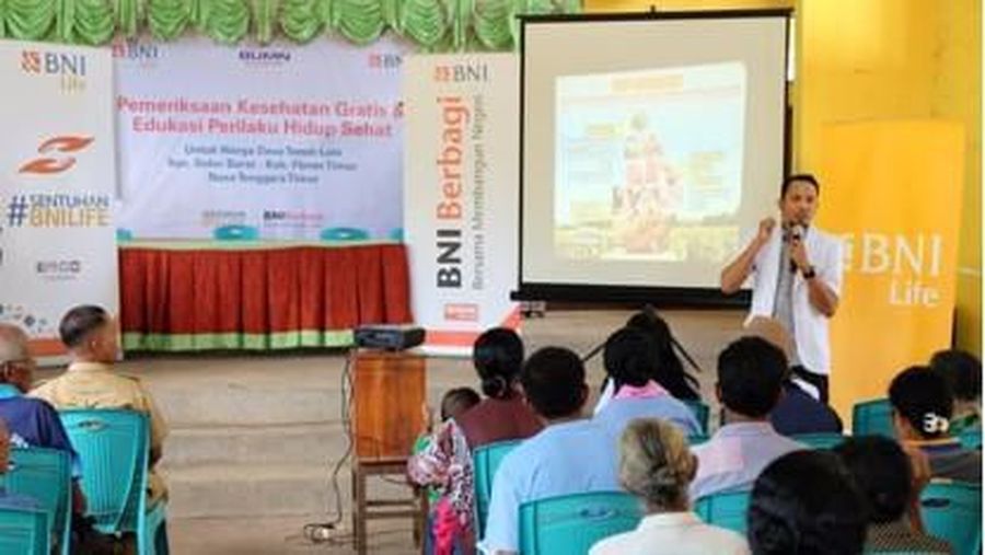 PT Bank Negara Indonesia (Persero) Tbk (BNI) dan salah satu perusahaan anak, BNI Life bersinergi untuk berbagi dengan sekitar 500 warga di pedalaman Pulau Solor