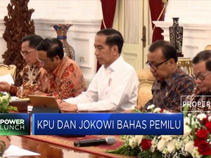 Ketua KPU Bertemu Presiden Jokowi Bahas Pilkada Serentak 2020