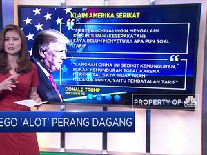 Nego Alot Perang Dagang AS-China