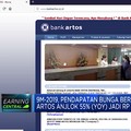 Rugi Bersih Bank Artos Melonjak 86%