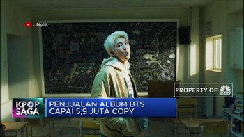 Daebak! Penjualan Album BTS Raih 5,9 Juta Copy