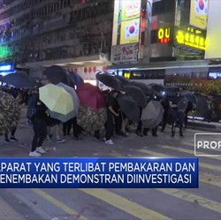 Hong Kong Investigasi Polisi Penembak Demonstran