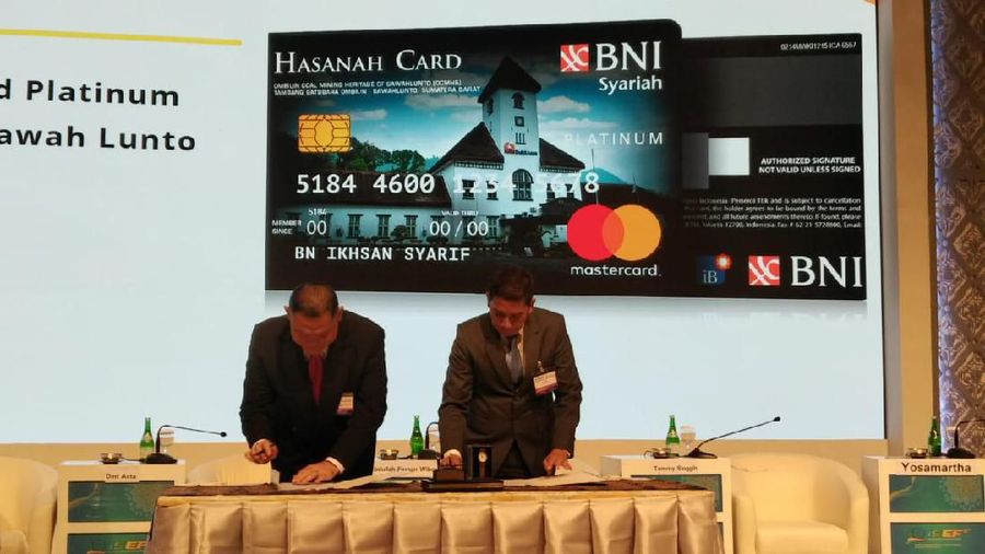 BNI Syariah Gandeng Sawahlunto Terbitkan Kartu Kredit IB Hasanah