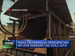 Pendapatan Merdeka Copper Gold 9M-2019 Melesat 50%