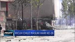Demo Chile Masuki Hari ke-26